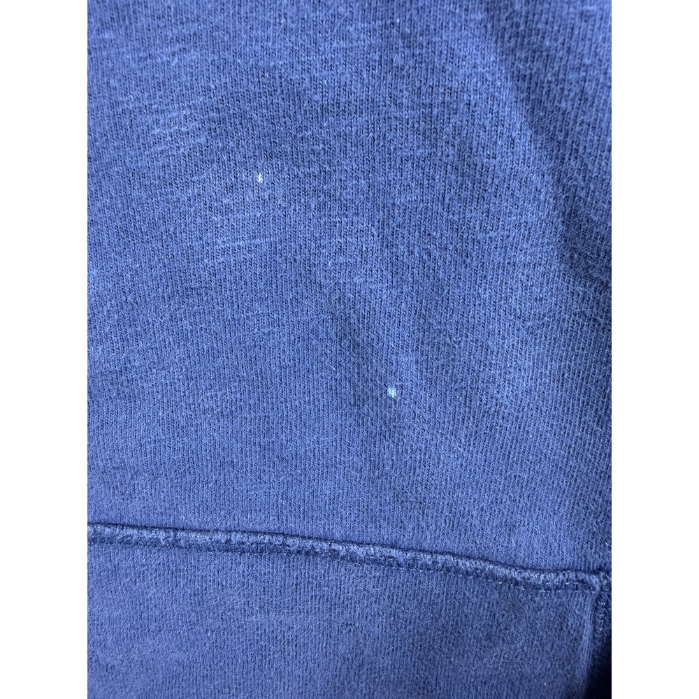 American Eagle Men's XXL Blue Henley Hoodie Classic Fit Pullover - 2 Speck Marks - Picture 7 of 7